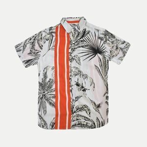 98 Coast Av line plant Red shirt size M